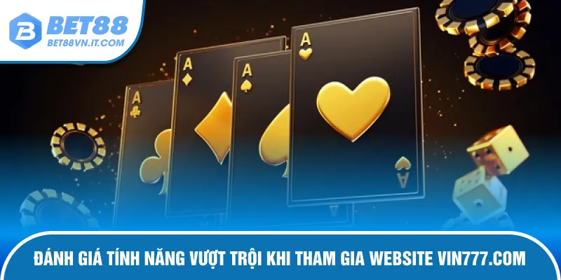 Vin777.com - Link Tham Gia Sân Chơi Được Yêu Thích Nhất Một số ưu điểm được trội khi tham gia nhà cái lần đầu tiên